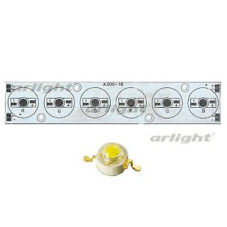 Плата 156x30-6Е-RGB Emitter (6x LED, A.000-18) Arlight 27696