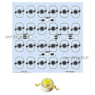 Плата 120x120-24E PARALLEL (12S+12S, 724-96) Arlight 27704