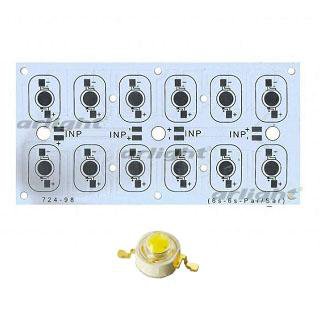 Плата 120x60-12E PARALLEL (6S-6S, 724-98) Arlight 27705