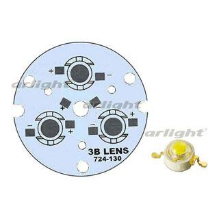 Плата D44-3E MONO Emitter (3x LED, 724-130) Arlight 27723