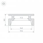 Профиль HR-2000 Arlight 12090