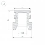 Профиль HR-F-2000 Arlight 12091