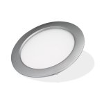 Тонкая круглая панель с эксклюзивным дизайном рамки Arlight 15345