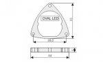 Держатель OVAL-SG Arlight 17269