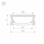 Профиль TM-2000 (CT) ANOD Arlight 17796