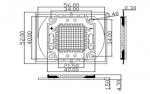 Мощный светодиод ARPL-100W-EPA-5060-DW (3500mA) Arlight 18434