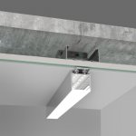 Профиль с экраном SL-LINE-3535-2500 ANOD+OPAL Arlight 20462