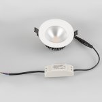 Светодиодный светильник LTD-105WH-FROST-9W Warm White 110deg Arlight 21067