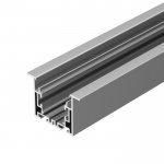 Профиль с экраном S2-LINIA55-F-2500 ANOD+OPAL Arlight 21176
