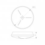 Светильник SP-TOR-KC460PB-33W Warm White Arlight 23393