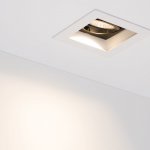 Светильник CL-KARDAN-S102x102-9W Day (WH-BK, 38 deg) Arlight 24125