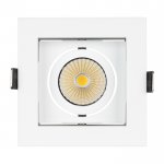 Светильник CL-KARDAN-S102x102-9W Warm (WH, 38 deg) Arlight 24137