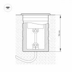 Светильник KT-AQUA-COLOR-R85-9W RGB (SL, 25 deg, 12V) Arlight 24939