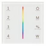 Панель Sens SMART-P22-RGBW White (12-24V, 4x3A, 2.4G) Arlight 25168