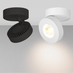 Светильник SP-MONA-SURFACE-R100-12W Day4000 (BK, 24 deg) Arlight 25442