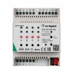 INTELLIGENT ARLIGHT Диммер KNX-204-DIM-DIN (12-48V, 8x0.35/4x0.7/2x1A) Arlight 25660