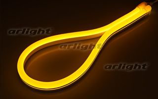 Образец Гибкий неон ARL-CF2835-Classic-220V Yellow (26x15mm)-1m Arlight 25668