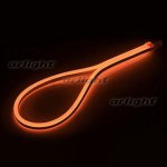 Образец Гибкий неон ARL-CF2835-Classic-220V Amber (26x15mm)-1m Arlight 25669