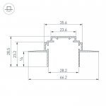 Профиль-держатель TEK-PLS-ZM-2000 Arlight 26459