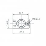 Модуль герметичный ARL-ORION-R05-12V Cool (2835, 1 LED) Arlight 26532