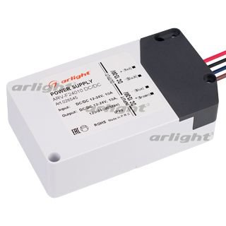 Блок питания ARV-F24010 DC/DC (12-24V, 10A, фильтр ШИМ) Arlight 26545 Блок питания ARV-F24010 DC/DC (12-24V, 10A, фильтр ШИМ) Arlight 26545
