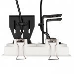 Светильник CL-SIMPLE-S148x80-2x9W Warm3000 (WH, 45 deg) Arlight 26876