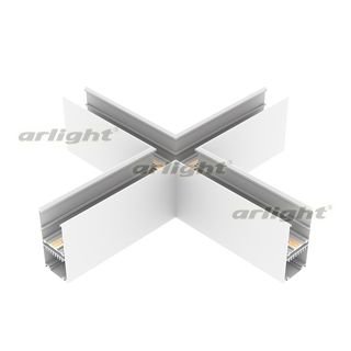 Коннектор крестовой MAG-CON-4592-X90 (WH) (Arlight, IP20 Металл, 3 года) Arlight 26914
