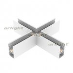 Коннектор крестовой MAG-CON-4592-X90 (WH) (Arlight, IP20 Металл, 3 года) Arlight 26914