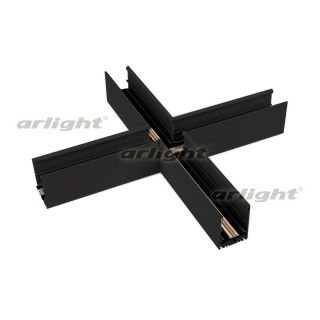 Коннектор крестовой MAG-CON-4563-X90 (BK) Arlight 26931