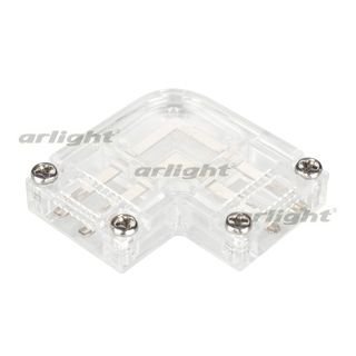 Коннектор угловой для ленты ARL-50000PV (15.5x6mm) прозрачный Arlight 27062 Коннектор угловой для ленты ARL-50000PV (15.5x6mm) прозрачный Arlight 27062