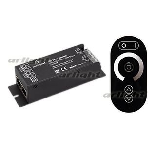 Диммер ARL-3022-OVAL-DIM Black (12-24V, 1x25A, ПДУ, RF) Arlight 27150