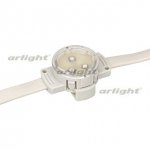 Флэш-модуль SOLEX-SPI-D30-3LED-12V RGB с держателем Arlight 27221