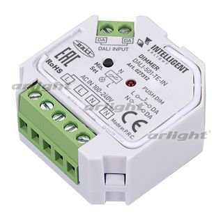 INTELLIGENT ARLIGHT Диммер DALI-501-TE-IN (230V, 1.8A) Arlight 27312 INTELLIGENT ARLIGHT Диммер DALI-501-TE-IN (230V, 1.8A) Arlight 27312