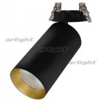 Светильник SP-POLO-BUILT-R95-25W Day4000 (BK-GD, 40 deg) Arlight 27338