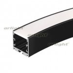 Профиль SL-ARC-3535-D800-A90 BLACK (630мм, дуга 1 из 4) Arlight 27638