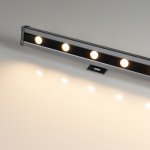 Светодиодный прожектор AR-LINE-1000L-48W-24V RGB-Warm3000 (Grey, 15x45 deg, DMX512) Arlight 27958