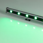 Светодиодный прожектор AR-LINE-1000L-48W-24V RGB-Warm3000 (Grey, 15x45 deg, DMX512) Arlight 27958