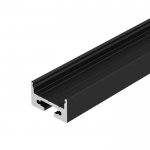 Профиль с экраном SL-LINE-2011M-2500 BLACK+OPAL ROUND Arlight 27992