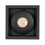 Светильник CL-SIMPLE-S80x80-9W Warm3000 (BK, 45 deg) Arlight 28149