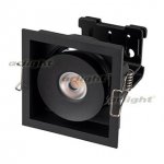 Светильник CL-SIMPLE-S80x80-9W Warm3000 (BK, 45 deg) Arlight 28149