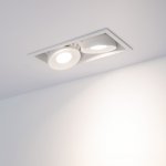 Светильник CL-SIMPLE-S148x80-2x9W Day4000 (WH, 45 deg) Arlight 28150