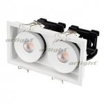 Светильник CL-SIMPLE-S148x80-2x9W Day4000 (WH, 45 deg) Arlight 28150