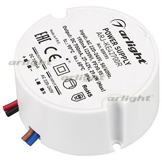 Блок питания ARJ-KE42700R (29W, 700mA, PFC) (Arlight, IP44 Пластик, 5 лет) Arlight 28193