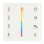 Панель Sens SMART-P55-MULTI White (3V, 4 зоны, 2.4G) (Arlight, IP20 Пластик, 5 лет) Arlight 28309