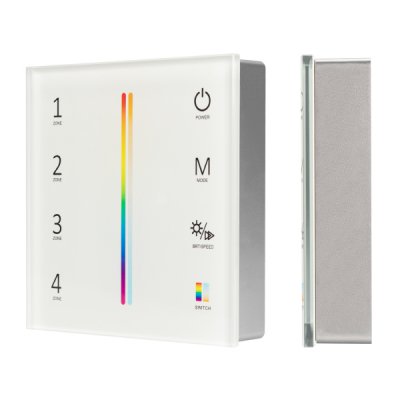 Панель Sens SMART-P55-MULTI White (3V, 4 зоны, 2.4G) (Arlight, IP20 Пластик, 5 лет) Arlight 28309