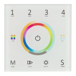 Панель Sens SMART-P67-MULTI White (230V, 4 зоны, 2.4G) (Arlight, IP20 Пластик, 5 лет) Arlight 28321