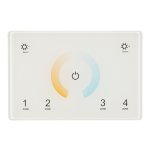 Панель Sens SMART-P81-MIX White (230V, 4 зоны, 2.4G) (Arlight, IP20 Пластик, 5 лет) Arlight 28400