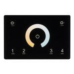 Панель Sens SMART-P81-MIX Black (230V, 4 зоны, 2.4G) (Arlight, IP20 Пластик, 5 лет) Arlight 28401