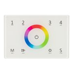 Панель Sens SMART-P83-RGB White (230V, 4 зоны, 2.4G) (Arlight, IP20 Пластик, 5 лет) Arlight 28402