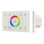 Панель Sens SMART-P83-RGB White (230V, 4 зоны, 2.4G) (Arlight, IP20 Пластик, 5 лет) Arlight 28402